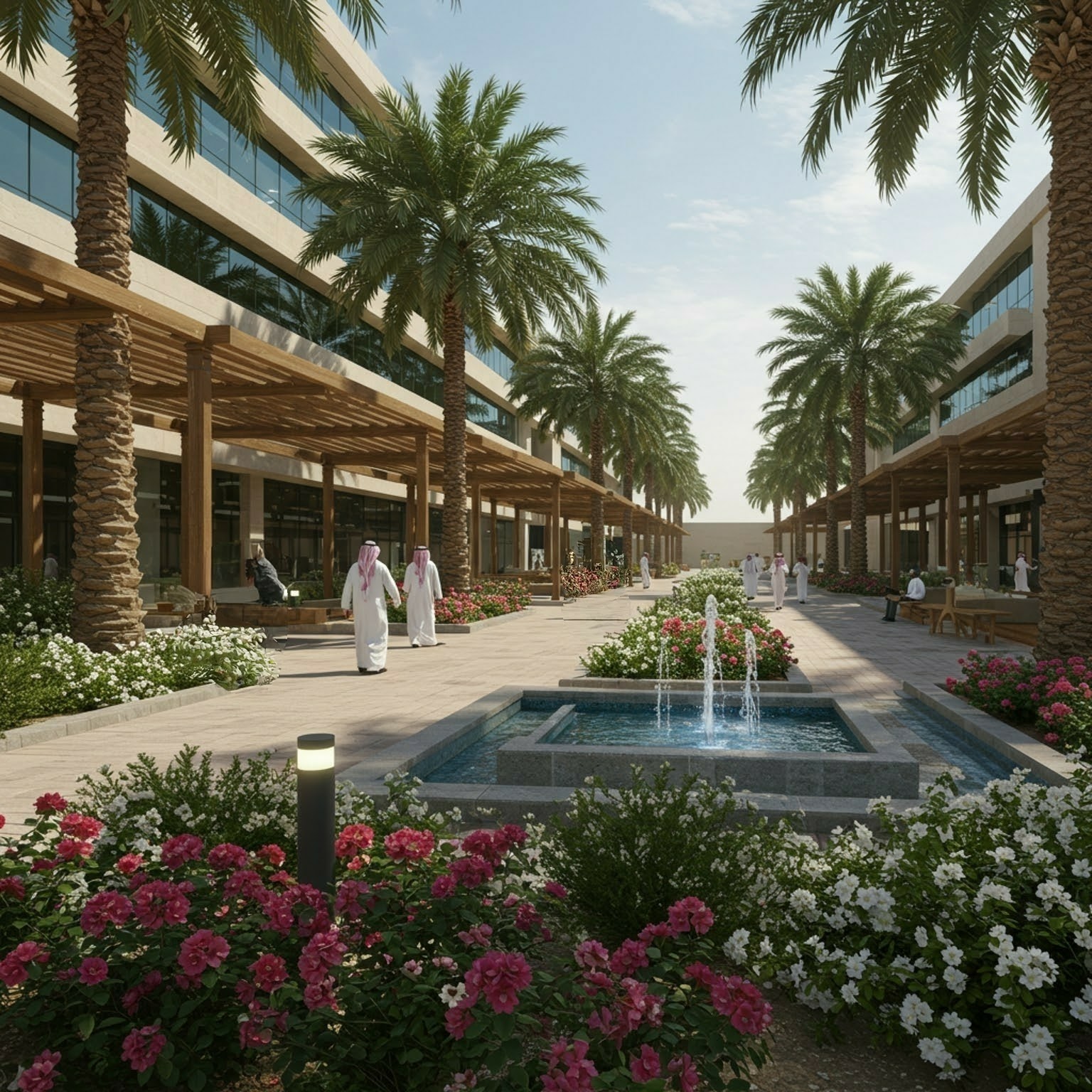 تنسيق المساحات الخارجية والحدائق: إبداع يدمج الجمال والاستدامة